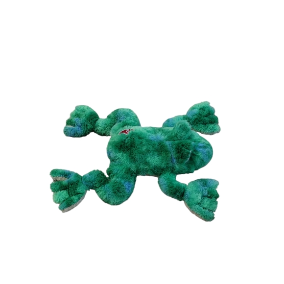 mty international 18" Large Floppy Frog Valentine Plush Green Stuffed Animal - Picture 2 of 10